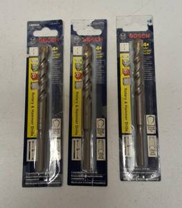 Bosch  NEW -  12 - (3) ConcreteMasonry Drill Bit
