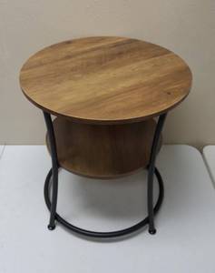 Vasagle  Side Table  21.5 Diameter Tabletop - New