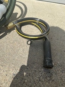 lot 32 image: 100 High Quality Garden Hose & Short one