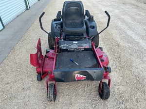 lot 7 image: 52 Toro Time Cutter Zero Turn Lawn Mower - Runs  Drives  Cuts  Needs Work