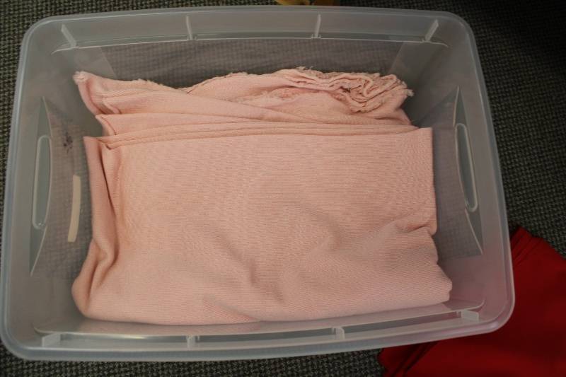 lot 149-2 image: Large Lot of Assorted Fabric Pieces and Scraps