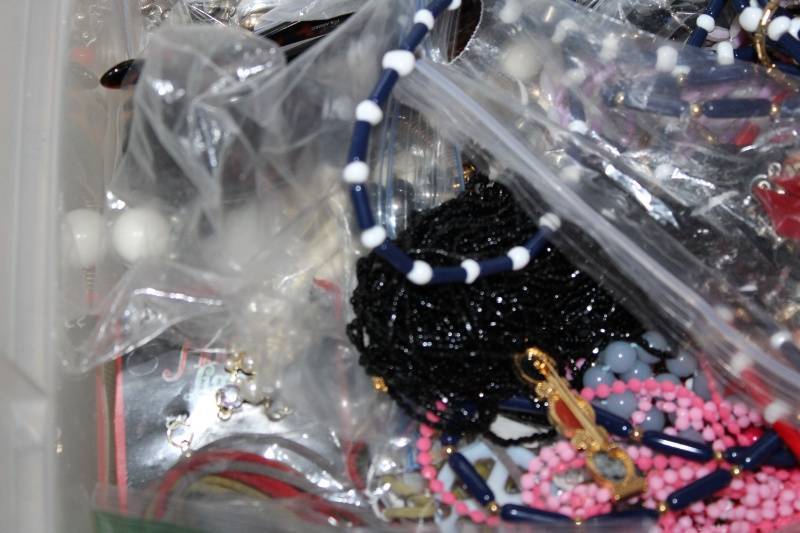 lot 58 image: Assorted Lot of Costume Jewelry and Accessories