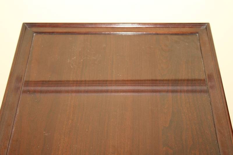lot 63 image: Queen Anne Style Mahogany Side Table