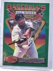 lot 743 image: Kirby Puckett 1993 Topps Finest All Stars #112