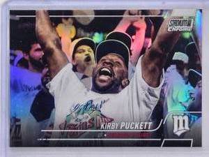 lot 748 image: Kirby Puckett 2022 Topps Stadium Club Chrome #52