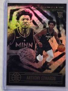 lot 751 image: Anthony Edwards 2020-2021 Panini No. 152 Rookie Card - Timberwolves