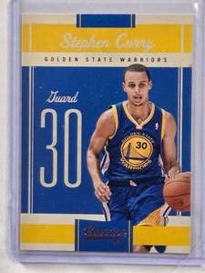 lot 755 image: Stephen Curry 2nd Year 2011 Panini #27 Golden State Warriors