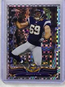 lot 792 image: Jared Allen 2013 Topps Xfractor #58 - Minnesota Vikings