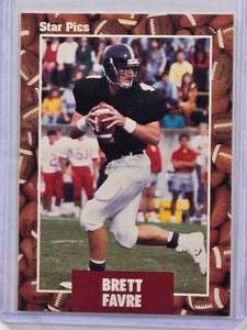 lot 805 image: Brett Favre Rookie 1991 Star Pics #65