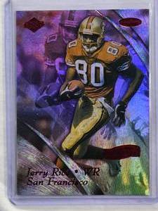 lot 813 image: Jerry Rice 1999 Collectors Edge #171 Numbered 11133500 - San Francisco 49ers