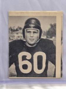 lot 828 image: William Gray 1948 Bowman #85 - Washing Redskins Vintage Football Card