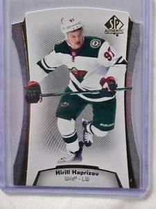 lot 841 image: Kirill Kaprizov 2021-22 Upper Deck SP Authentic #DC-25  Minnesota Wild