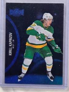 lot 846 image: Kirill Kaprizov 2021-22 Blue Metal Universe #103 - Minnesota Wild