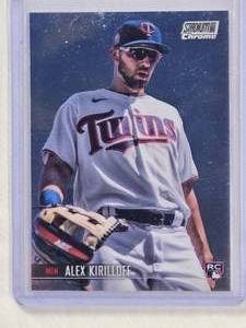 lot 663 image: Alex Kirilloff Rookie 2021 Stadium Club Chrome #148