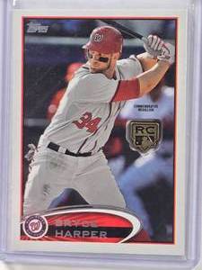 lot 676 image: Bryce Harper Rookie Commemorative Logo Medallion 2020 Topps #RCR-BH