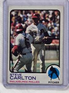 lot 683 image: Steve Carlton 1973 Topps #300