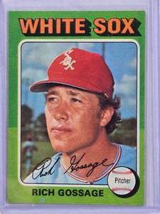 lot 688 image: Rich Gossage 1975 Topps #554
