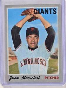 lot 697 image: Juan Marichal 1970 Topps #210