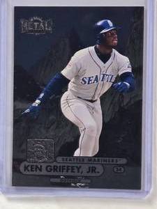 lot 733 image: Ken Griffey Jr. 1998 Fleer Skybox Metal Universe #161