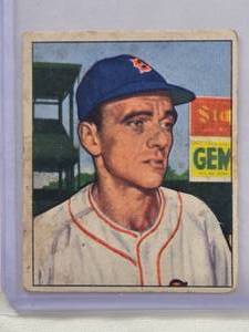 lot 618 image: Al Papai 1950 Bowman #245 Vintage Baseball Card