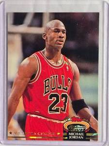 lot 314 image: Michael Jordan 1993 Topps Stadium Club Members Choice #210