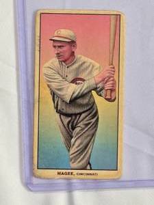 lot 19 image: Magee T206 Helmar Vintage Baseball Card - Cincinnati