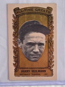 lot 20 image: Harry Heilmann 1963 Bazooka #2 - Detroit Tigers Vintage Baseball Card