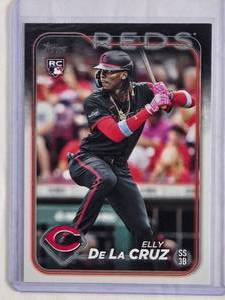 lot 35 image: Elly De La Cruz Rookie 2024 Topps #141 Cincinnati Reds