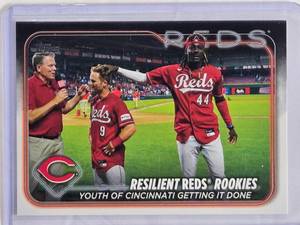 lot 36 image: Elly De La Cruz Rookie 2024 Topps #133 - Cincinnati Reds