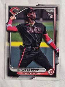 lot 38 image: Elly De La Cruz Rookie 2024 Topps #22 Bowman - Cincinnati Reds