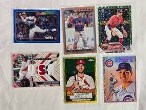 lot 70 image: Lot of 6 Numbered Cards - Anthony Seigler USA Relic Patch 6696, Matt Mervis 3275, Paul DeJong 399, J.P. Martinez 6032024, Braden Shewmake 288499, Ezequiel Tovar 392999