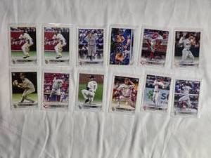 lot 89 image: Lot of 12 Topps Rookie Cards Including Royce Lewis and Julio Rodriguez