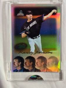 lot 104 image: Randy Johnson 2004 Topps Limited Edition Encased Refractor #78 - Arizona Diamondbacks