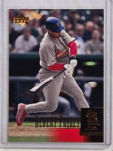 lot 139 image: Albert Pujols Rookie 2001 Upper Deck Star Rookie #295  - St. Louis Cardinals