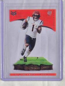 lot 249 image: JaMarr Chase Rookie 2021 Panini Chronicles Stars & Stripes SP #MAG-5 - Cincinnati Bengals