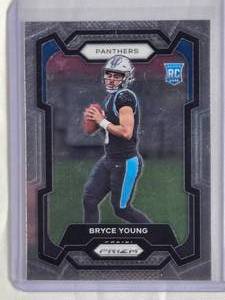 lot 253 image: Bryce Young Rookie 2023 Panini Prizm #311 - Carolina Panthers