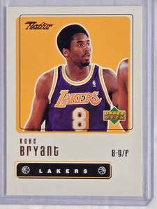 lot 301 image: Kobe Bryant Insert 1999 Upper Deck #8 Los Angeles Lakers