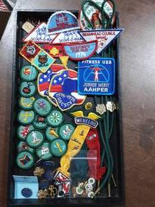 lot 26 image: Lot Of Boy & Girl Scout Patches & Merit Badges