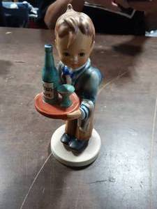 lot 67 image: Hummel Goebel Waiter Boy With Rhein Wine