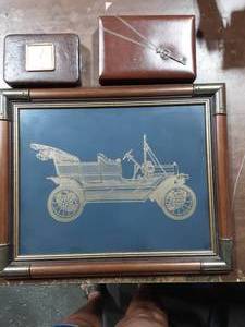 lot 73 image: 22x18 Gold Art, Vintage Watch & Ring Boxes
