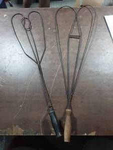 lot 97 image: 2-Vintage Rug Beaters
