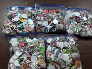lot 99 image: 5-Bage Of Assorted POGS