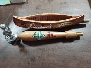 lot 15 image: Little Squirts Barware Dispenser, Leinenkugels Canoe  Tapper Head, Summit Head