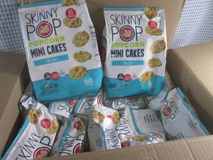 lot 18 image: (A-4T) Case 12 Bags Skinny Pop Sea ...
