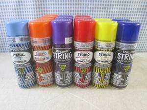 lot 33 image: (CS) 15 Cans of Assorted Colored St...