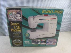 lot 51 image: (D-2) Euro-Pro Denim & Silk Sewing ...