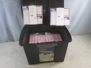 lot 80 image: (A-2) File Keeper Full of Notes Set...