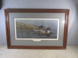 lot 92 image: (D-1) Framed Signed and Numbered 35...