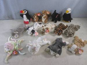 lot 98 image: (CS) Assorted TY Beanie Babies...