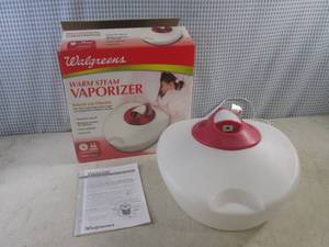 lot 113 image: (D-3) Walgreens Warm Steam Vaporize...